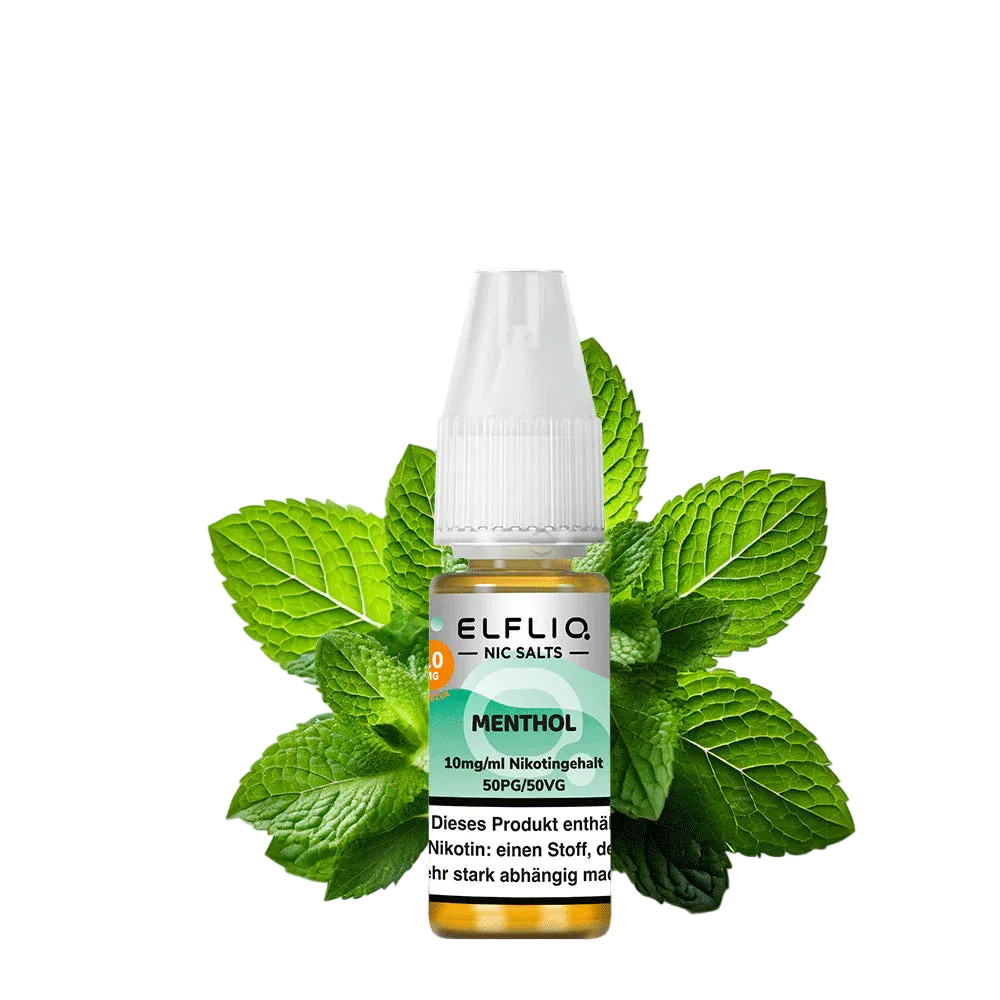 Elfbar Elfliq Geschmack: Menthol Nikotinsalt Liquid 20mg