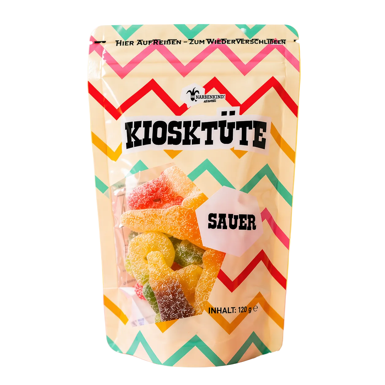 Kiosktüte Sauer 120g
