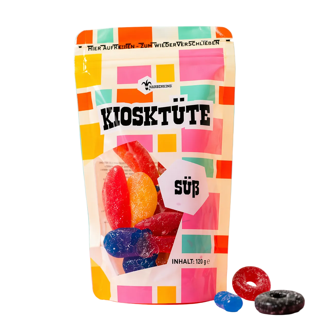 Kiosktüte Süß 120g