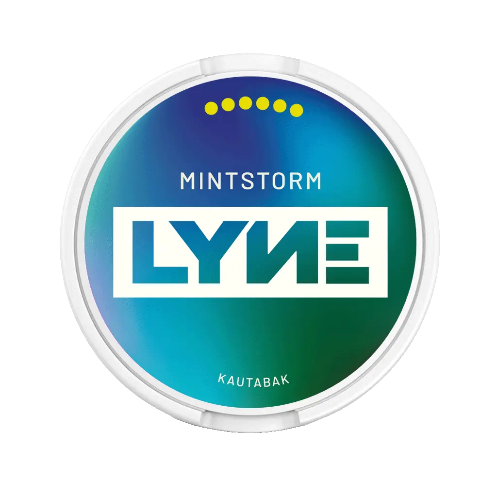 LYNE Mintstorm Kautabak Pouches