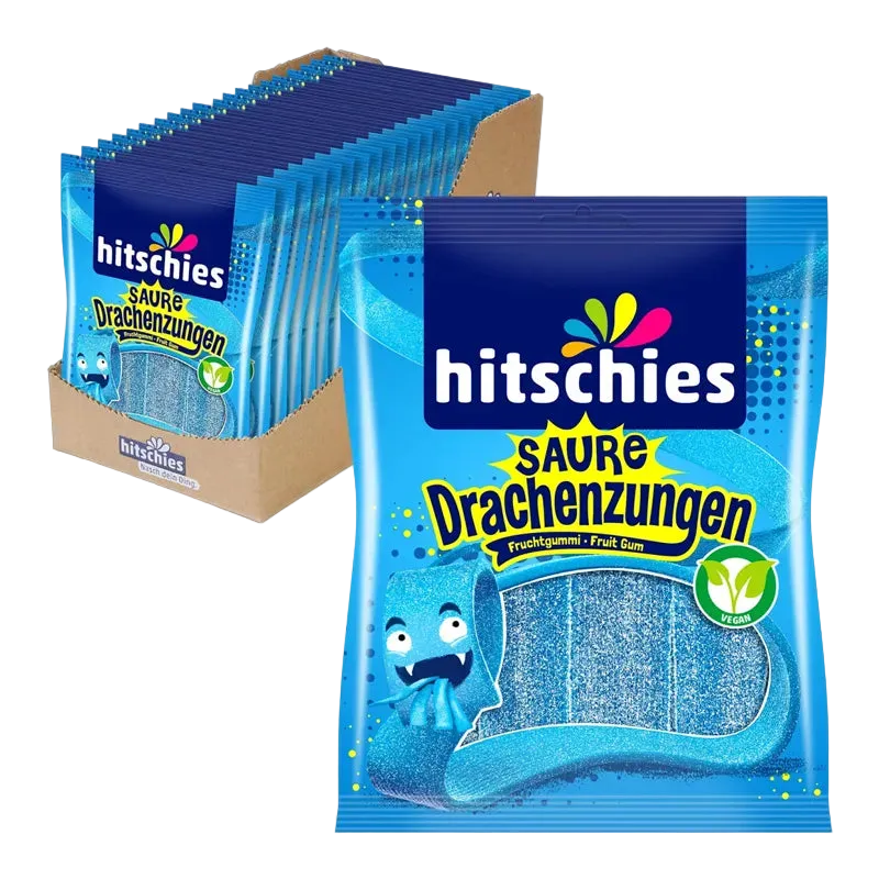 Hitschies Drachenzungen Blau 125g
